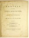 ITALY SWINBURNE, HENRY. Travels in the Two Sicilies . . . in the Years 1777, 1778, 1779, and 1780. 2 vols. 1783-85